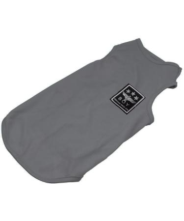 Shop XL Gray Dog Clothing for Small Dogs - Soft Cotton Sunscreen T-Shirts & Costumes - Buy Online on GoSupps.com
