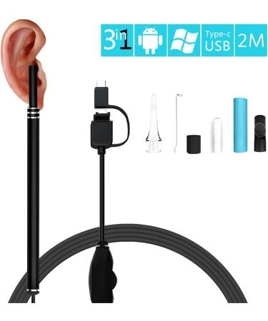 Cool furniture Visual endoscope endoscope with 6 adjustable LED lights for Micro USB/Type-C/USB PC - Black (not for iPhone) - Buy Online on GoSupps.com