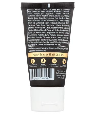 SEAWEED BATH CO Awaken Firming Detox Cream 1.5 FZ - Natural Skin Firming Treatment - Buy Online on GoSupps.com