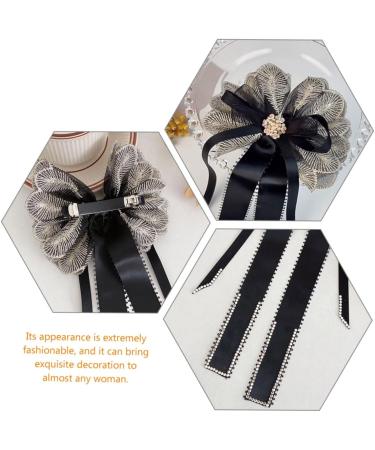 FRCOLOR Big bow hairpin rose hair clip make up hair clips black hair band hair barrettes for women accesorios para mujer flower hair clips for women hair ribbons for girls big hair Hair - Buy Online on GoSupps.com