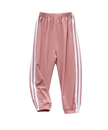 Girls Jogging Pants Athletic Running Pants Sweatpants for Tennis Hiking Outdoor Activities Trousers for Kids 3T-12Y Joya19020132-pink 10 Years