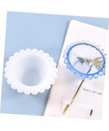 VILLCASE 3 Pcs Lace Dish Mold Vessel Tools Resin Tray Resin Tools Resin Saucer Bowl Manual Mold Plate Simple Whitex3pcs 8.6x4cmx3pcs - Buy Online on GoSupps.com