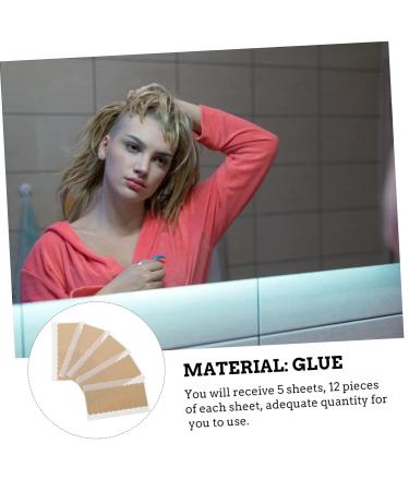 Angoily 20 Sheets Double-sided Tape Hair Wigs Accessories Hair Extension Accessories Sticker for Wig Double Side Wig Tape Hair Ties Lace Front Hair System Tape Substitute Adhesive Pipeline - Buy Online on GoSupps.com