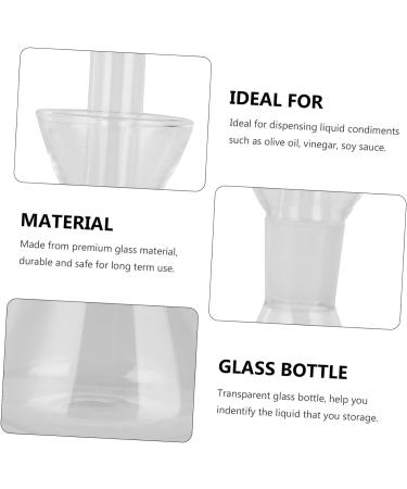 Zerodeko Empty Oil Bottle Liquid Dispenser Cooking Oil Bottle Honey Pot Oil and Condiment Bottles Terrariums Oil Pourer Dispensing Bottles Vinegar Decanter Olive Refueling Bottle Glass Size 1 As Shown - Buy Online on GoSupps.com