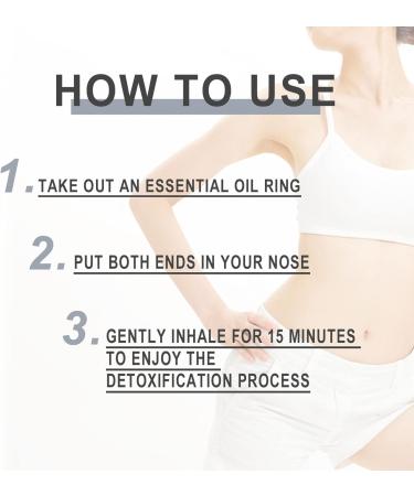 Slimming Detoxifying Essential Oil Nose Ring | 7-Piece Septum Ring Set for Weight Loss & Detox | 3 Boxes Included - Buy Online on GoSupps.com