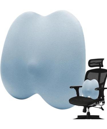 Back Rest for Car - Breathable Car Lumbar Support for Driving Seat - Soft Sponge Auto Seat Back Support for Driving Seat Summer Ergonomic Design Blue - Buy Online on GoSupps.com