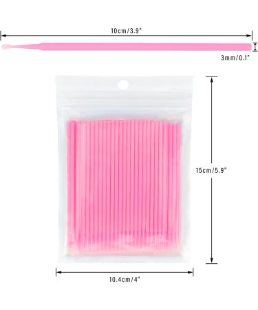 G2PLUS 200PCS Pink Disposable Micro Applicators for Eyelash Extensions - Buy Online on GoSupps.com