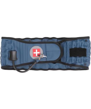 Buy Long Vertebrae Traction Belt | Lower Back Pain Relief & Lumbar Support | 360 Inflatable Decompression Waist Belt (Blue) - International Shipping Available - Buy Online on GoSupps.com