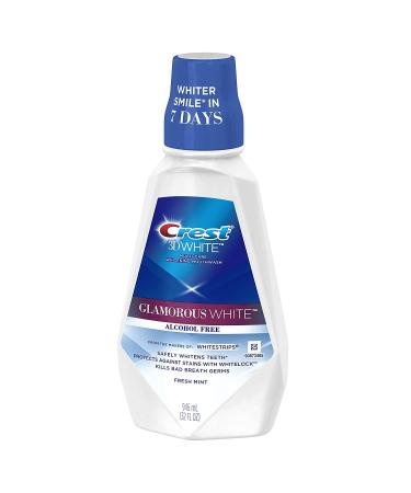 Crest 3D White Whitening Rinse Fresh Mint 32oz - Buy Online on GoSupps.com