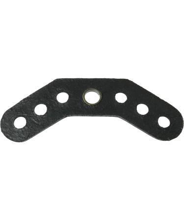 3pcs Black Leather Bow Yoke with Metal Grommet Strap Bracket - Compound Bow Wrist Sling - Buy Online on GoSupps.com