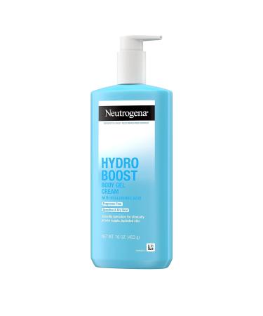 Neutrogena Hydro Boost Fragrance-Free Body Gel Cream 16 oz (Pack of 3) | Hyaluronic Acid Moisturizer for Sensitive Skin | Non-Greasy & Paraben-Free - Buy Online on GoSupps.com