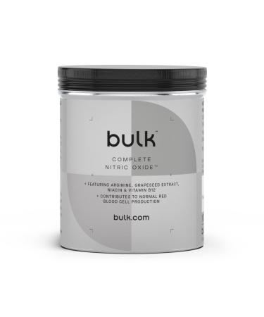 Bulk Complete Nitric Oxide Capsules Pre Workout Pack of 180 30 Servings 180 count (Pack of 1)
