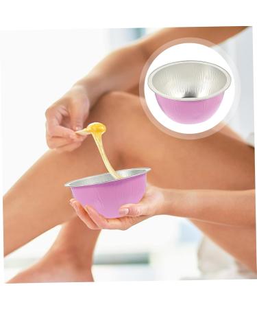 Minkissy 50-Piece Wax Melting Bowl Set - Perfect for Candle Making Chocolate and Cheese - Aluminum Foil Wood - Craft Tools - 8.3x8.3cm - Buy Online on GoSupps.com