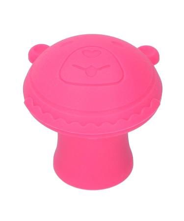 Double Chin Exerciser Convenient To Use Easy To Carry Prevent Skin Aging Long Service Life Masseter Trainer Bear Head Design For Home Office(Rose Bear)