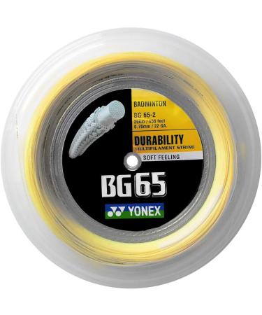 Buy Yonex BG 65 No Color Reel - Premium Badminton String for Enhanced Performance | International Shipping Available - Buy Online on GoSupps.com