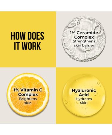 Dr. Sheth's Ceramide & Vitamin C Oil-Free Sunscreen SPF 50+ PA++++ | Non Greasy | For Oily Skin | For Men & Women | 50 g - Buy Online on GoSupps.com