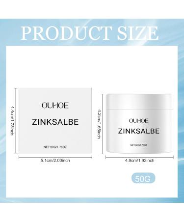 Luyuttn Zinc ointment against pimples with tea tree oil and salicylic acid acne cream for the body antipimple cream pimple removal antiblackhead for face and buttocks back and thighs - Buy Online on GoSupps.com