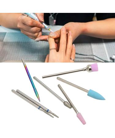 Nail Drill Bit Emery Smoothing Polish Removal Drill Bit Professional for Nail Salon - Buy Online on GoSupps.com