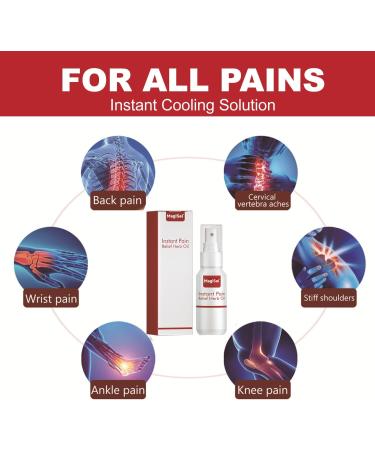  MagiSel Joint Soothing Spray Muscle Activation Spray Spra-y Lower Back Pain Relief for Neck Knees Shoulders Waist Legs 60ml - Buy Online on GoSupps.com