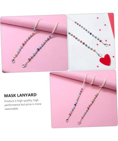 Buy Minkissy 6 Pack Anti-Drop Chain for Masks & Glasses | Premium Pearl Holder & Multifunctional Accessories - Buy Online on GoSupps.com