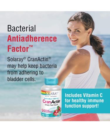 Solaray CranActin Urinary Tract Health - 180 VegCaps | Natural Support & Antioxidants - Buy Online on GoSupps.com