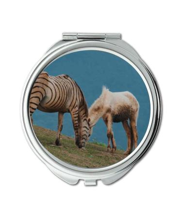Mirror Compact Mirror agriculture animal cavalry pocket mirror portable mirror