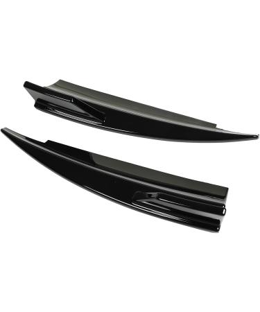  Jadeshay Rear Bumper Side Splitter Left & Right Gloss Black for CLA Class C117 CLA45 AMG Line 2013-2019 2 Pack - Buy Online on GoSupps.com