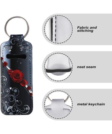 Lip Balm Keyring for Women Girls Gothic Rose - Buy Online on GoSupps.com