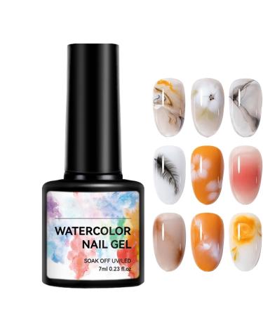 Floral Gel - Floral Angel for Nail Design - Full Application Personal Care Supplies Diffusing Nail Paint Effects - Accessory for Women and Girls - Buy Online on GoSupps.com
