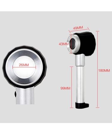 Pteanecay 5X Handheld 45X Folding Linen Tester Metal Magnifiers Cloth Thread Counter Magnifier Magnifying Glass with Light - Buy Online on GoSupps.com