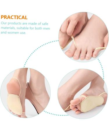 FOMIYES Metatarsal Foot Pads - 10 Pairs Comfort Insoles for Dancers & Sandals | Cushioned Forefoot Pads for Sesamoiditis Relief - Buy Online on GoSupps.com