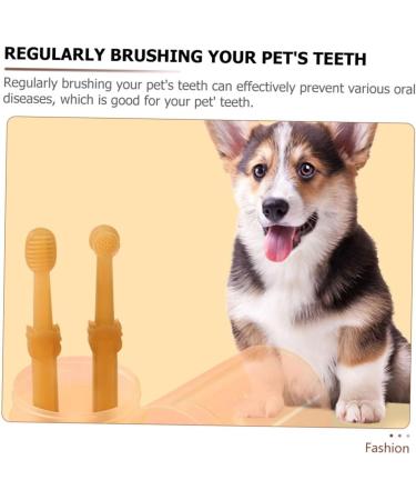 NOLITOY 1 Set Dogs Toothbrush Pet Oral Toothbrush Puppy Toothbrush Pet Supplies Toothpaste The Dog Oral Care - Buy Online on GoSupps.com