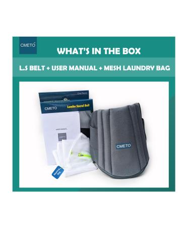Back Brace for Lower Back Pain - Lumbar Support Belt for Sciatica Scoliosis & Herniated Disc - Breathable Adjustable Brace for Men & Women (L) | Shop Internationally - Buy Online on GoSupps.com