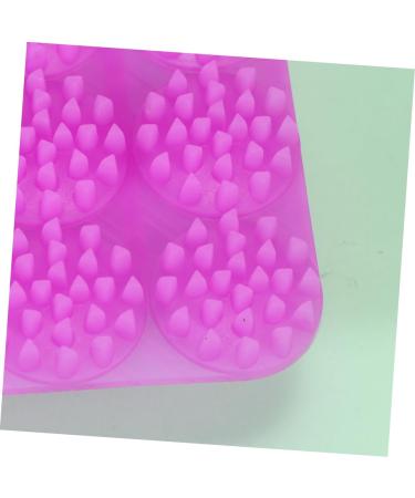 Healeved 2pcs Hair Scrubber & Shampoo Brush Set - Purple Cleaning & Massage Brush for Bath - Best for Gentle Scalp Care - Buy Online on GoSupps.com