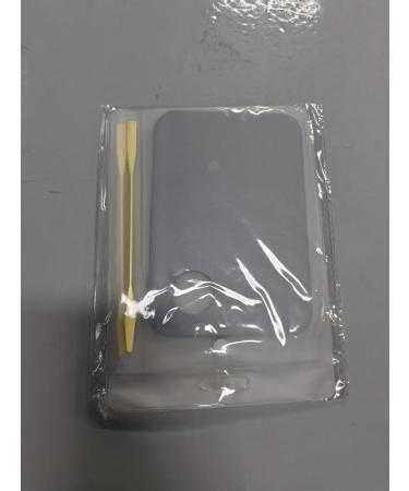 2Pcs Acrylic Makeup Mixing Palette & Spatulas - Foundation Eye Shadow & Lipstick Mixer for Flawless Application - Buy Online on GoSupps.com
