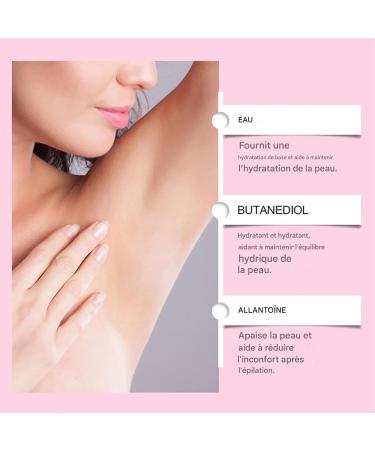  Jingmiger Epilator Spray for Men - 220ml Soothing Body Lotion | Depilatory | For Armpits Back Legs Intimate Areas and Home - Buy Online on GoSupps.com