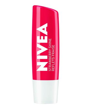 Nivea Lip Care Strawberry 4.8g Tube - Moisturizing Lip Balm for Soft Healthy Lips | International Shipping Available - Buy Online on GoSupps.com