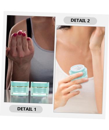 FOMIYES Cosmetic Bottle Cream Containers with Lids Travel Containers Jars with Lids Round Acrylic - Buy Online on GoSupps.com