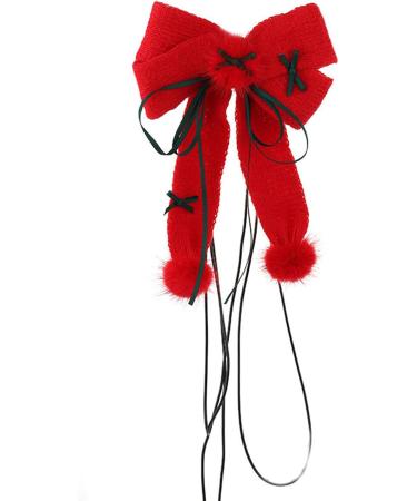 Harajuku New Year Bowknot Hair Clip Travel Makeup Headwear For Woman Girls Taking Photo Shopping Camping Anti Slip Festival Hair Barrettes For Daily Life Large Lovely Hair Barrettes For Woman Small No - Buy Online on GoSupps.com