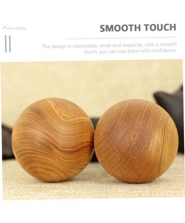Lurrose 2-in-1 Wooden Massage Balls & Neck Device | Hand & Face Acupressure Roller for Seniors - International Shipping - Buy Online on GoSupps.com