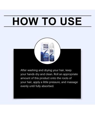 Hair Care | Nourishing Solution Roller 18ml Anti-Frizz for Hair | For Women and Men At-Home Care Root Vitality and Follicles - Buy Online on GoSupps.com