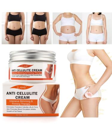 ELAIMEI Hot Cream Cellulite Removal - Slimming & Fat Burning Treatment for Waist, Abdomen, and Buttocks - Buy Online on GoSupps.com