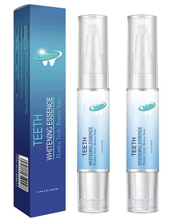 Lot de 2 stylos de blanchiment des dents stylo de blanchiment des dents portable et facile utiliser