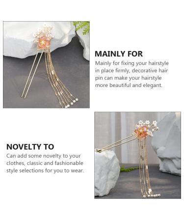 Buy Solust 1stk Hanfu Hair Needle | Chinese Hairpin & Japanese Dining Stick | Classic Hair Accessories for Girls & Brides - Buy Online on GoSupps.com