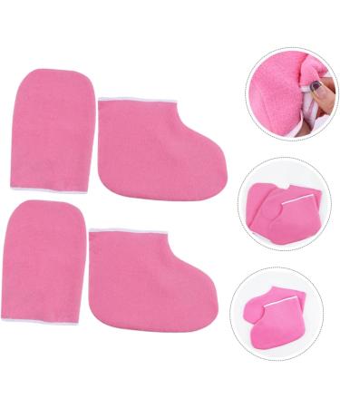 Moufles Hydratants la Cire de Paraffine et Surchaussons pour Spa des Mains Pieds Soin P dicure Conservation de Chaleur Soin Relaxant - Buy Online on GoSupps.com