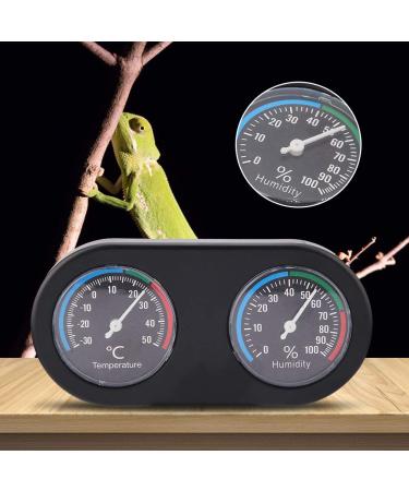 Compact Lightweight Sturdy Hygrothermograph Reptile Thermometer Laboratory for Warehouse Pet Hospital - Buy Online on GoSupps.com