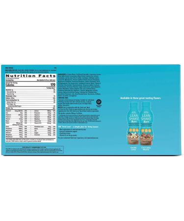 GNC Total Lean Lean Shake Burn - Vanilla Latte - 12 Bottles | Meal Replacement Shake for Weight Management - Buy Online on GoSupps.com