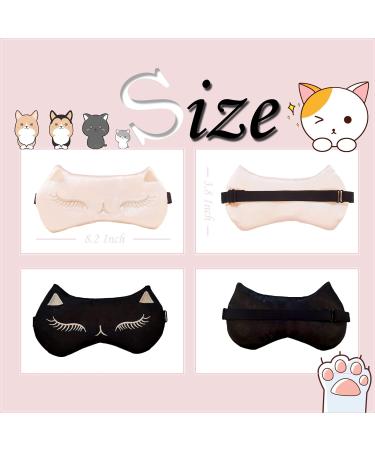 Satin Sleep Mask 4-Pack for Kids | Adjustable Head Strap for Boys, Women, and Men | Perfect for Travel and Parties - Buy Online on GoSupps.com