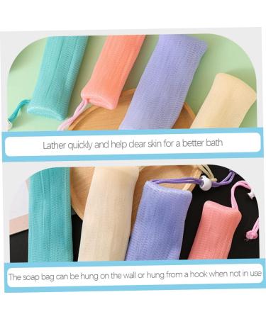 Didiseaon 3pcs Soap Bag Foam Net Bathing Soap Bags Soap Exfoliating Pouch Soap Savers Pouch Soap Sleeve Pe - Buy Online on GoSupps.com