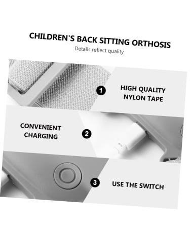 Adjustable Hunchback Corrector Belt | Universal Posture Brace for Kids & Students | Improve Shoulder Alignment - Buy Online on GoSupps.com